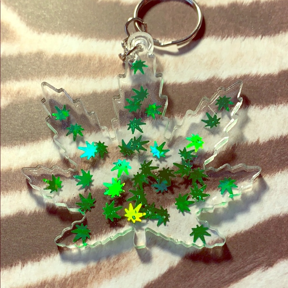 Resin keychain